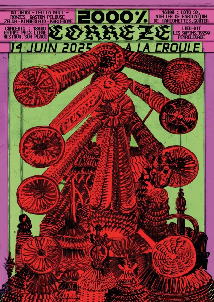 Affiche 2000 Corr&egrave;ze