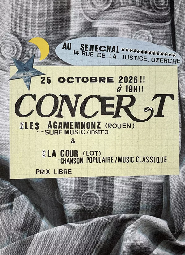 Affiche : Agamnenonz + La Cour