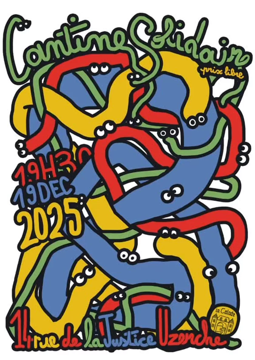 Affiche : Cantine Solidaire