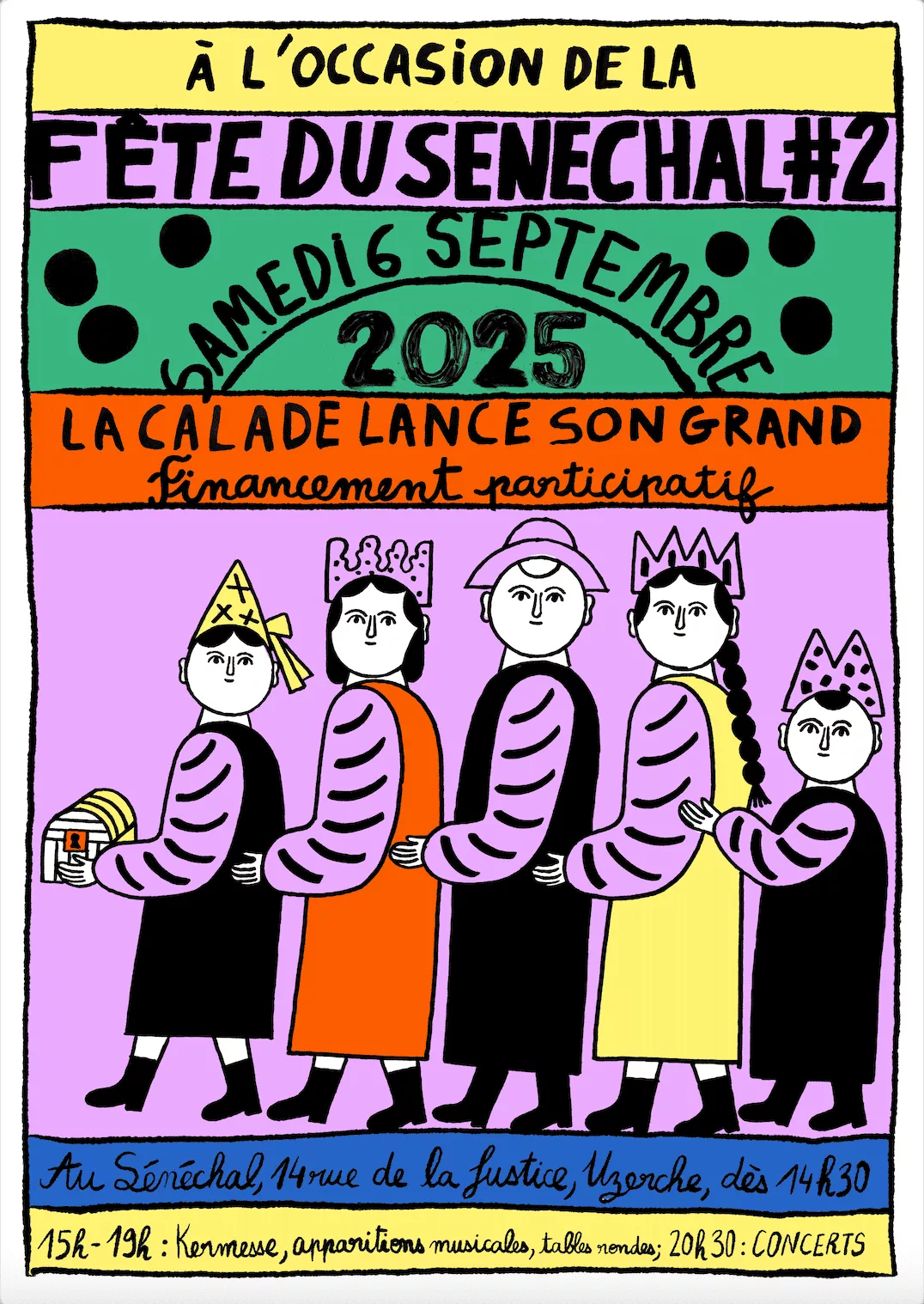 Affiche F&ecirc;te du S&eacute;n&eacute;chal #2