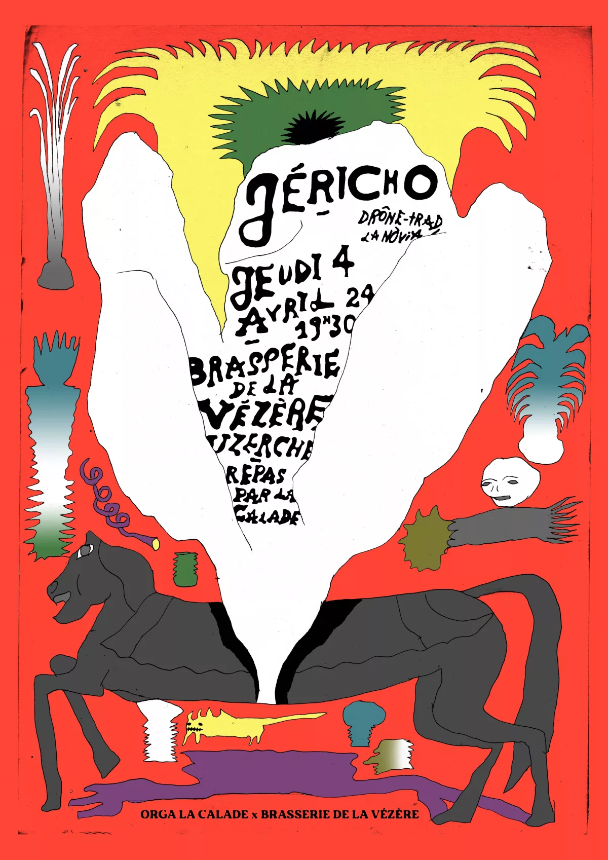 Affiche concert Jericho