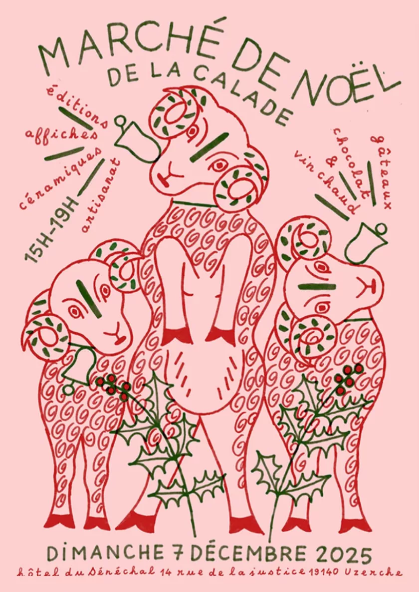 Affiche : March&eacute; de No&euml;l 2025