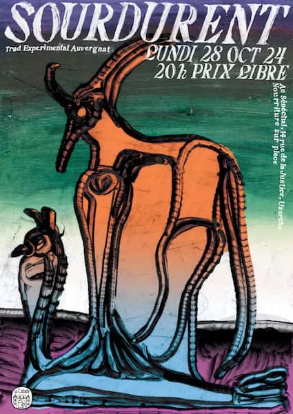 Affiche concert Sourdurent